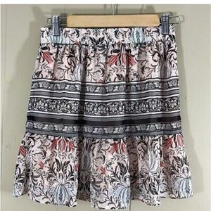 Loft Floral Print Skirt, Size M